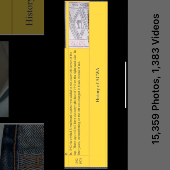 Vintage 1960s Oxford House Suit Jacket Blazer Blue/White Pinstripe Amalgamated - Picture 11 of 11